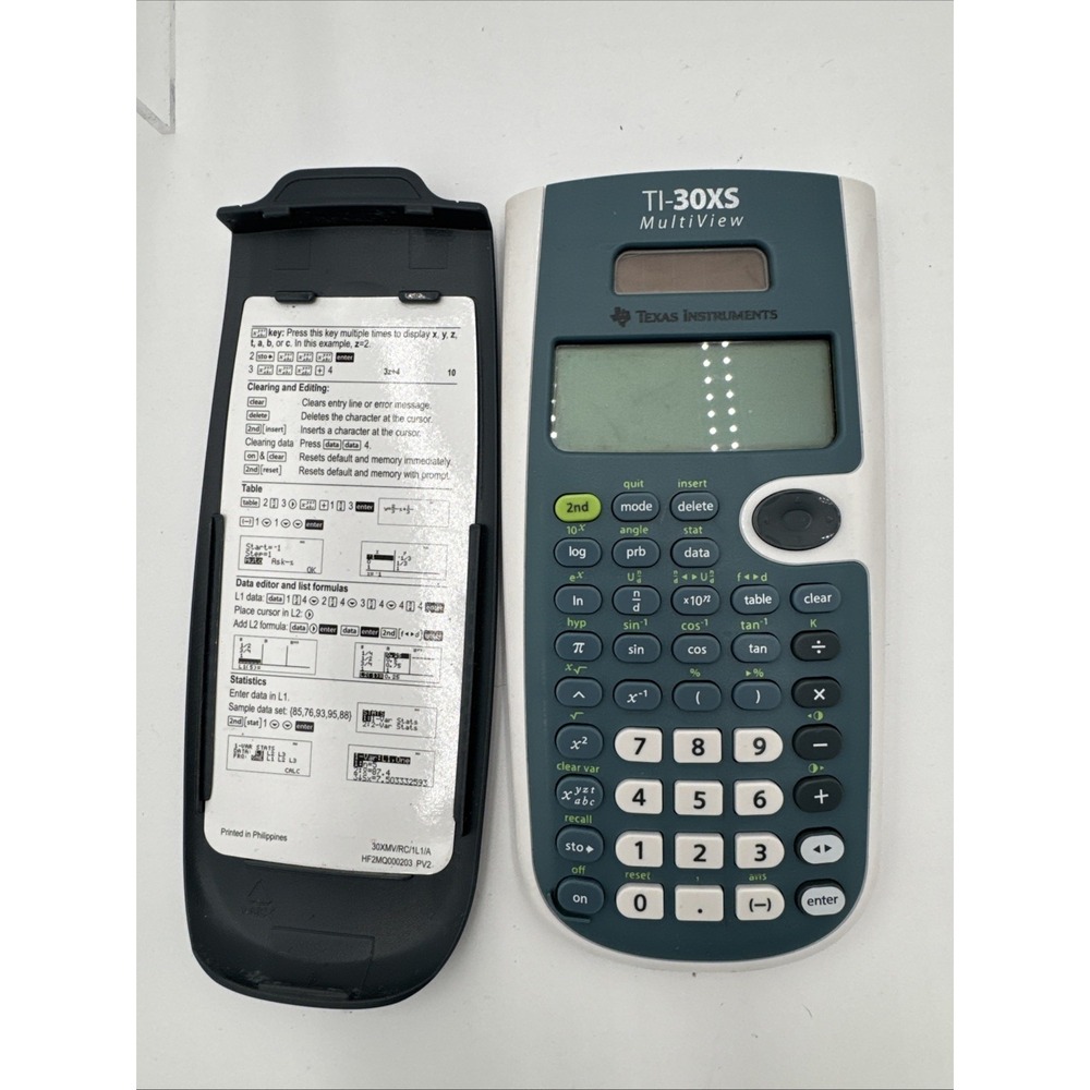 Texas‎ Instruments TI-30XS MultiView Scientific Calculator - Gray Math